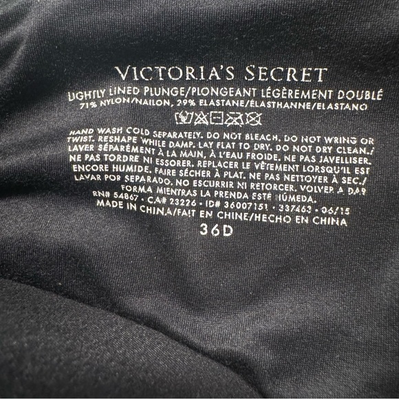 Victoria’s Secret Body By Victoria Lounge Bra SZ 36D - Picture 4 of 4